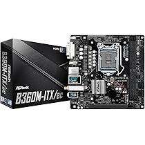 Amazon.com: ASRock B360M-ITX/AC LGA1151/Intel B360/DDR4/SATA3&USB3
